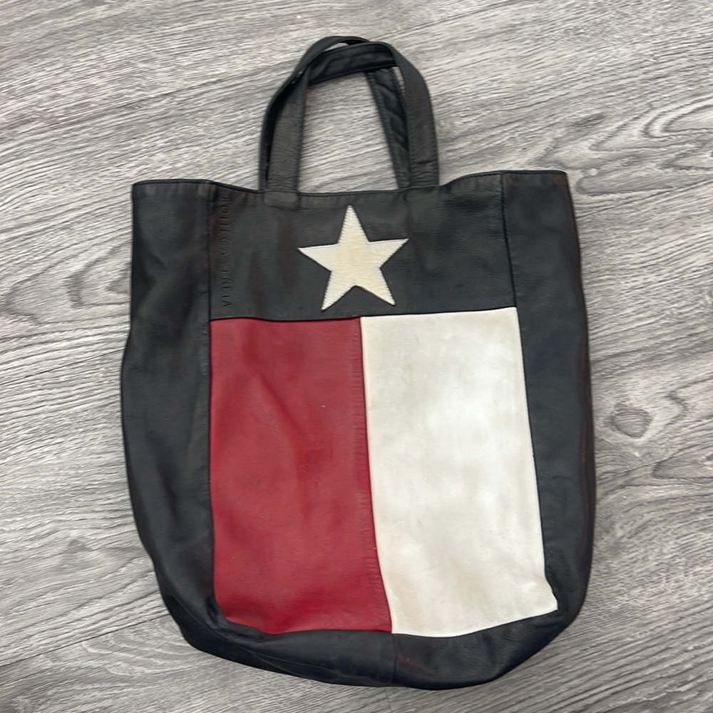 Vintage Bottega Veneta leather tote